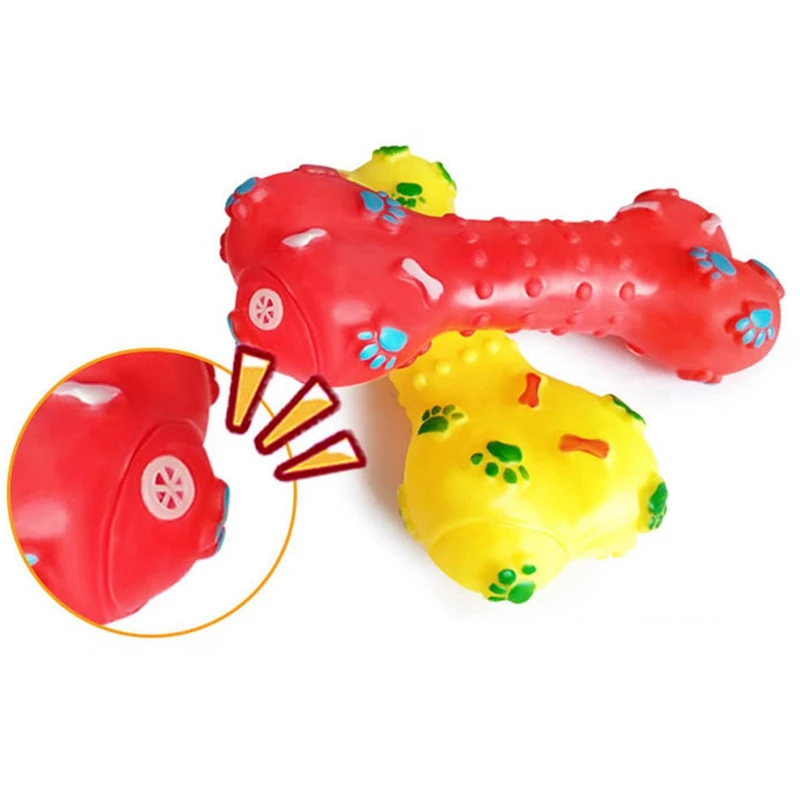 

2 шт., игрушка-пищалка для собак, в форме кости