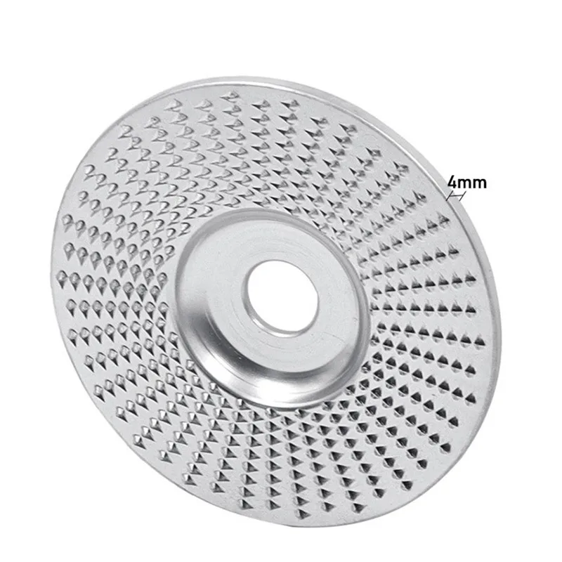 100mm Wood Shaping Disc Tungsten Carbide Carving Grinder Abrasive Sanding Rotary Tool for Angle | Инструменты