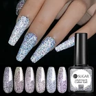 УФ-Гель-лак UR SUGAR светоотражающий Блестящий яркий блестящий серебристый Цветной Гель-лак для ногтей пробы для маникюра, удаляемый замачиванием базовый гель для топа