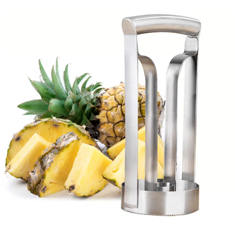 

Stainless Steel Fruit Pineapple Slicer Peeler Cutter Kitchen Tools can CSV
