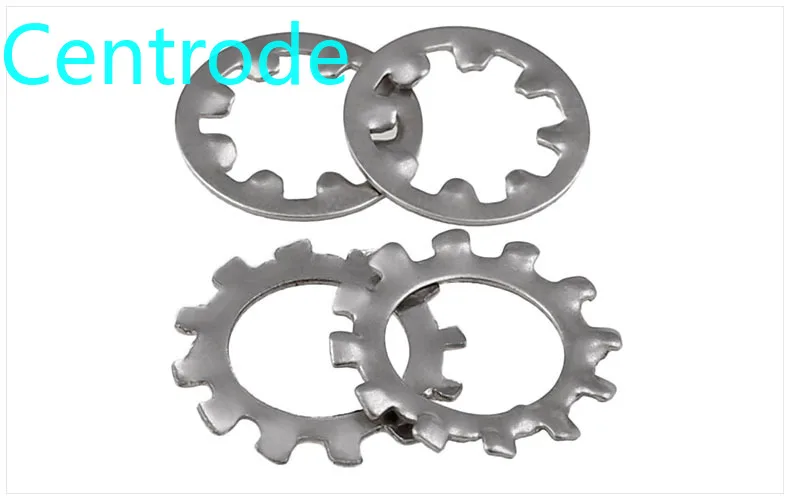 304 нержавеющая сталь внешний зуб Внутренний Зуб противоскользящая прокладка