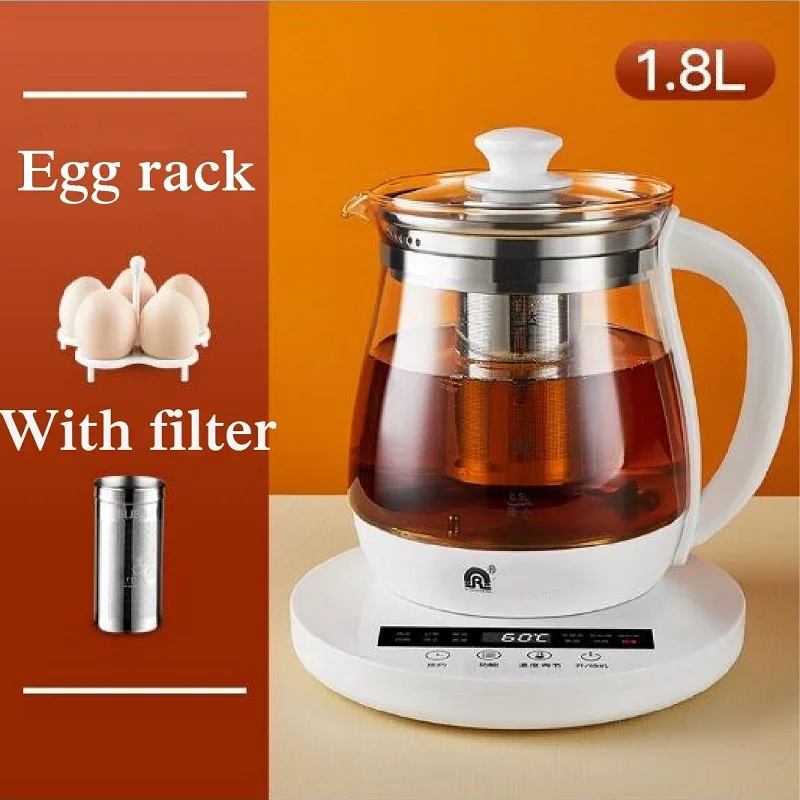 Intelligent Household Electric Kettle Kitchen Appliance Glass Teapot Boiling Pot Intelligent Kettle Has A Capacity Of 1.8l