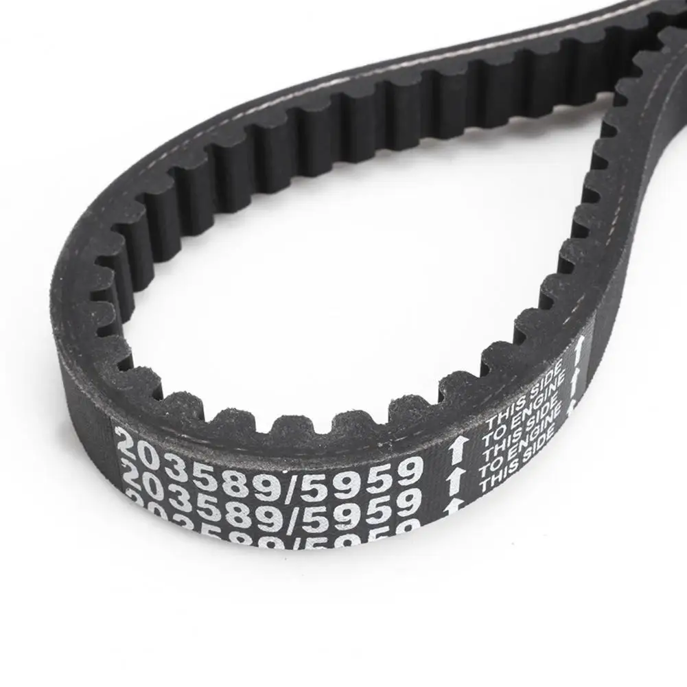 

Kart Transmission Belt Threaded Heat-resistant Rubber Solid Kart Drive Belt 203589 for Sportworks/Yerf-Dog