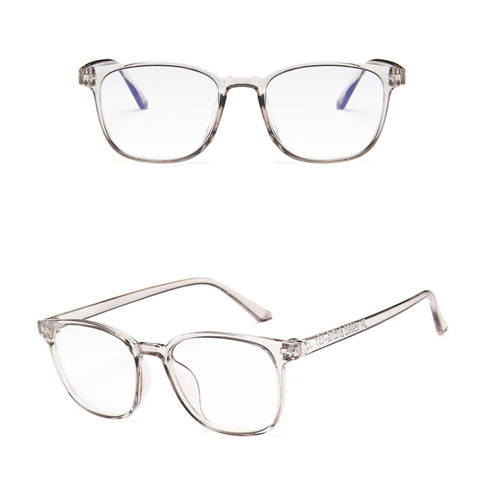 

2021New Transparent Glasses Frames Men Women Fake Glasses Vintage Optical Eyeglasses Frames Ladies Retro Anti Blue Light Eyewear