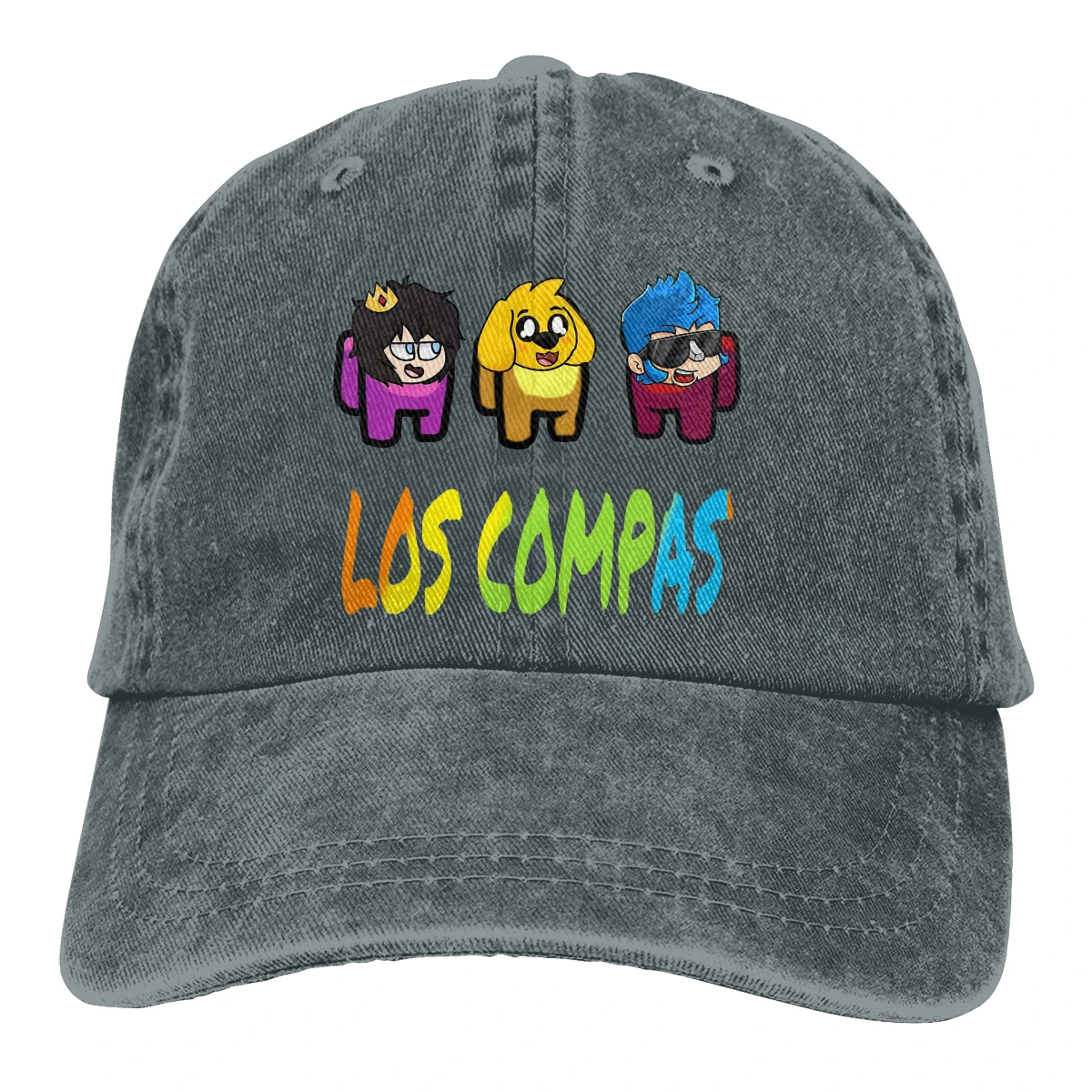 Adjustable Solid Color Baseball Cap Among Compas Washed Cotton Compadretes mikecrack minecra Games Sports Woman Hat