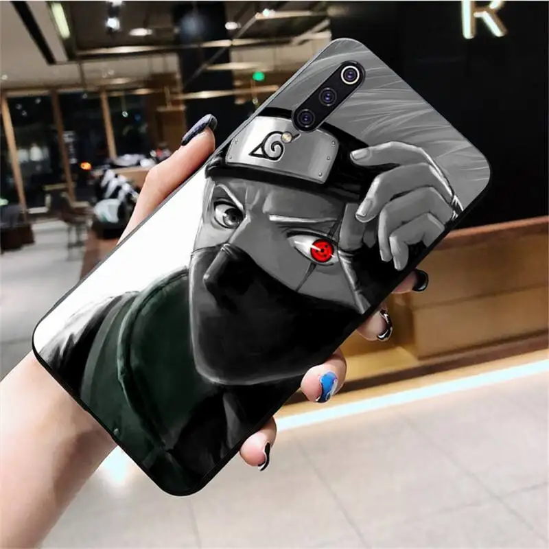 

Naruto kakashi anime Soft black Phone Case For Huawei Nova 6se 7 7pro 7se honor 7A 8A 7C Prime2019