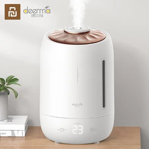 deerma air humidifier household air purifying capacity 5l mist maker timing with intelligent touch screen adjustable fog free global shipping