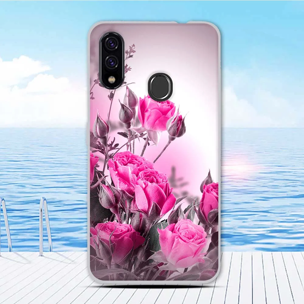 Для zte Blade V10 чехол для телефона Тонкий силиконовый чехол с рисунком ТПУ задняя защитная крышка для zte Blade V10 Vita Funda Bumper