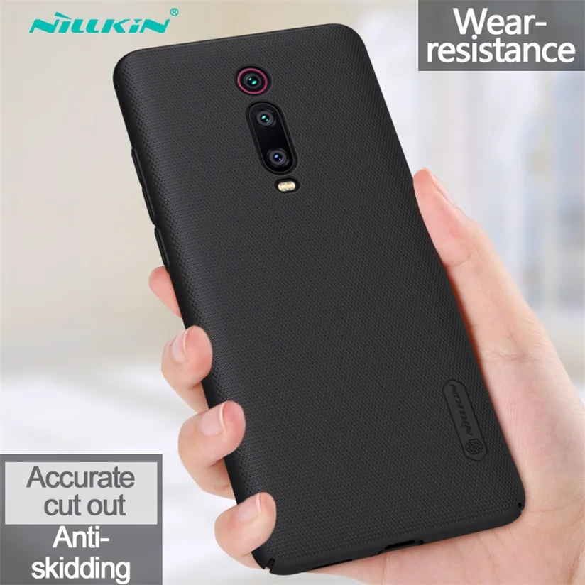 Black Xiaomi mi 9T красный Redmi K20 чехол mi 9T Pro чехол Nillkin Супер Матовый щит жесткая задняя панель из поликарбоната защитный чехол для телефона красный Redmi K20Pro - Цвет: Black