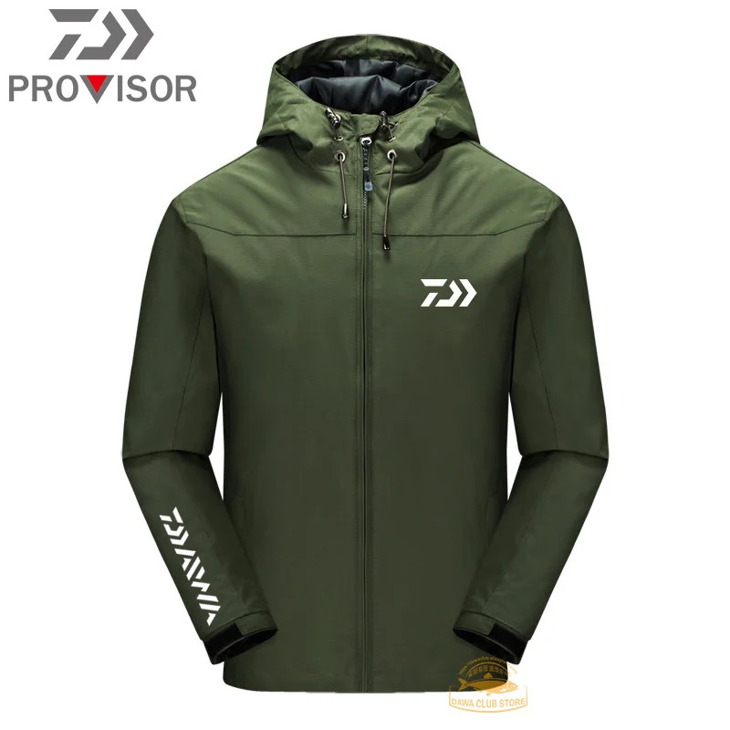 

DAIWA Professional Fishing Clothes Fall/Winter Men's Outdoor Sports Waterproof on Foot Suit Riding Camping Windproof Jacket