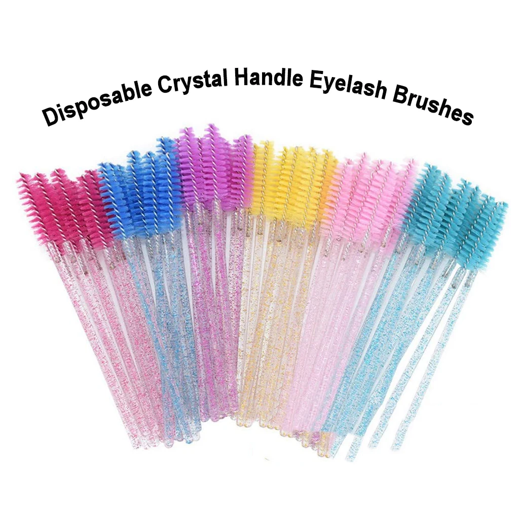 

100pcs/Set Mascara Wands Disposable Eye Lash Brushes for Eyelash Extensions Makeup Applicator Tool Kit Accessories