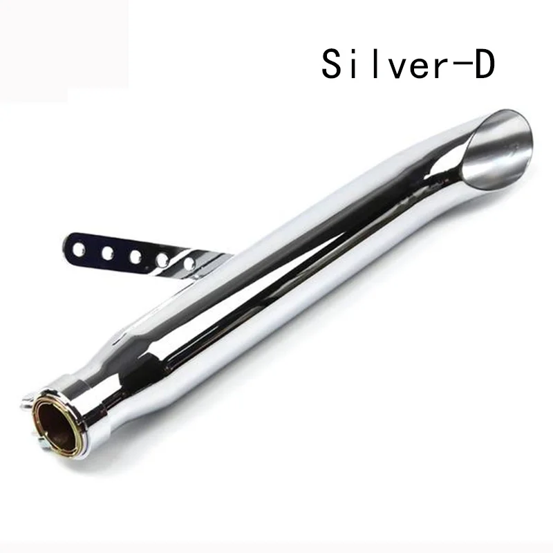 Универсальный глушитель из нержавеющей стали выхлопная труба для мотоцикла