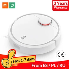 Глобальная версия Xiaomi Mi робот пылесос для дома автоматическая Уборка Пыли стерилизовать Smart планируется Wi-Fi приложение пульт дистанционного управления Управление