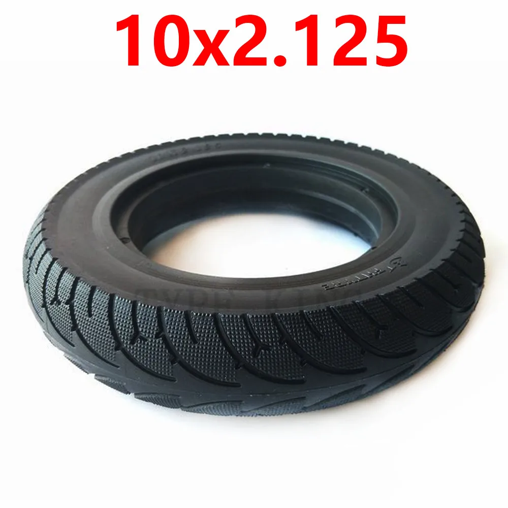 

Запчасти для электрического скутера 10x2,125, сплошная шина 10*2,125, бескамерная шина 10 дюймов, устойчивая к проколу шина