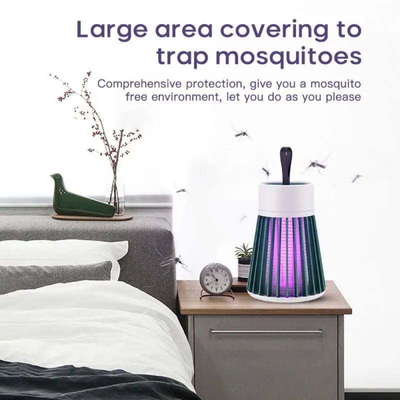

1pc LED Mosquito Killer USB 9W Insect Killer Fly Killer Lure Purple Light Indoor And Outdoor Fly Killer Lamp Mosquito Lamp Bulb
