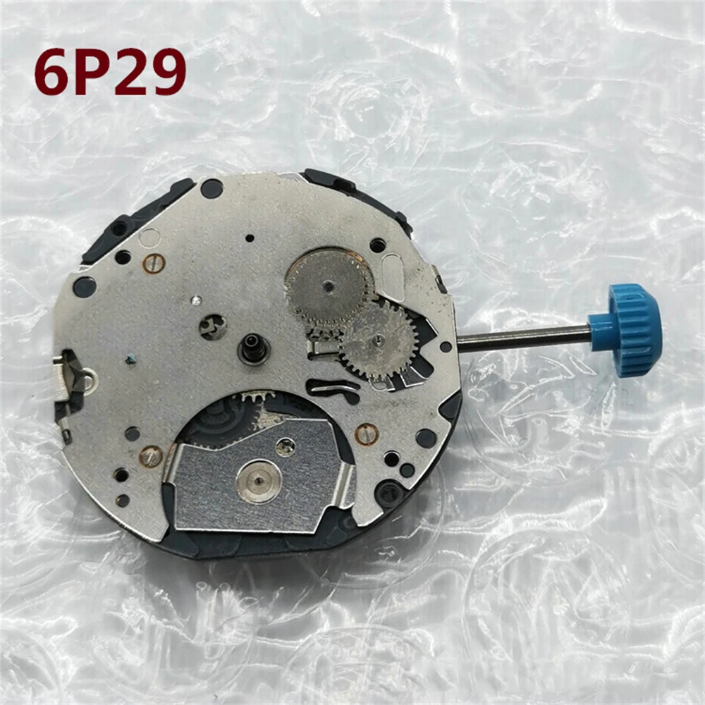 

Часы 6P29, модель eяпония, новинка, кварцевый механизм 6P29, многофункциональный, шестиконтактный механизм, без аккумулятора