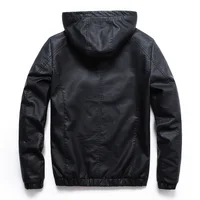 Ветровка из кожзама, выглядит очень брутально, на выбор аж семь разных размеров#1