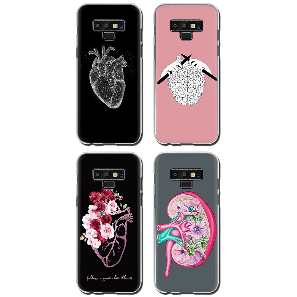 Медицинский Твердый чехол для телефона с человеческими органами Samsung Galaxy A2 Core A20E