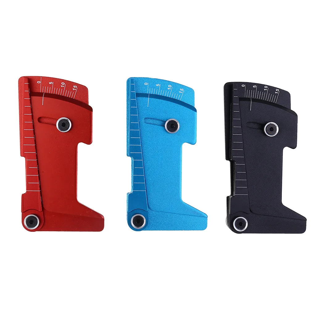 Регулируемая линейка из сплава для измерения высоты автомобиля на