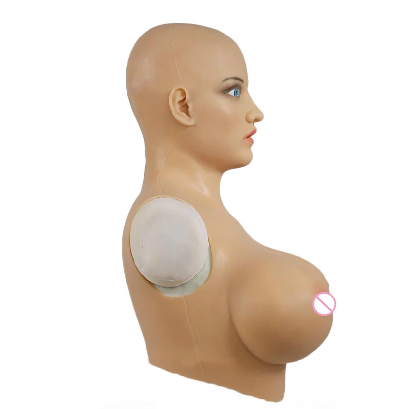 Cosplay New Silicone Female Mask for Male To Shemale Crossdressing Men Quality Handmade Soft Silicone Realistic Mask