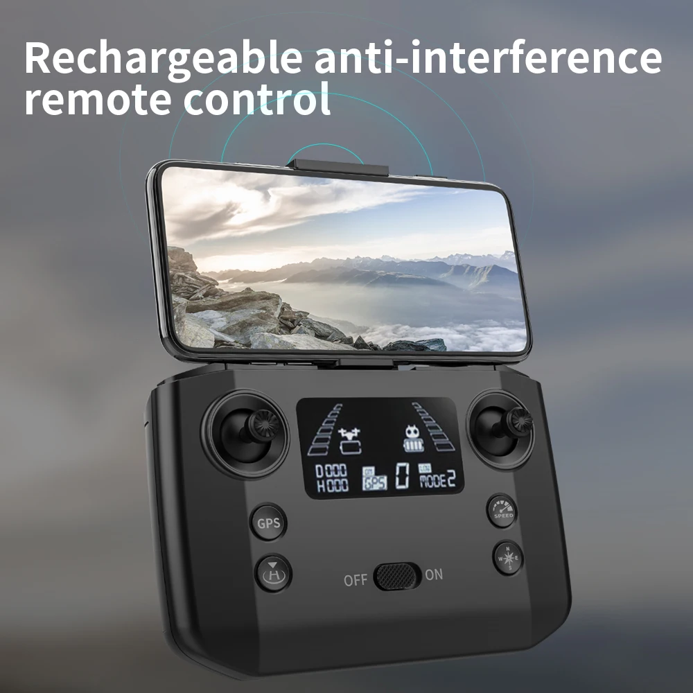 CEVENNESFE 2021 Новый Дрон 8K HD камера 5G Wifi 3 осевой Gimbal EIS Anti shake GPS FPV Квадрокоптер 30 минут