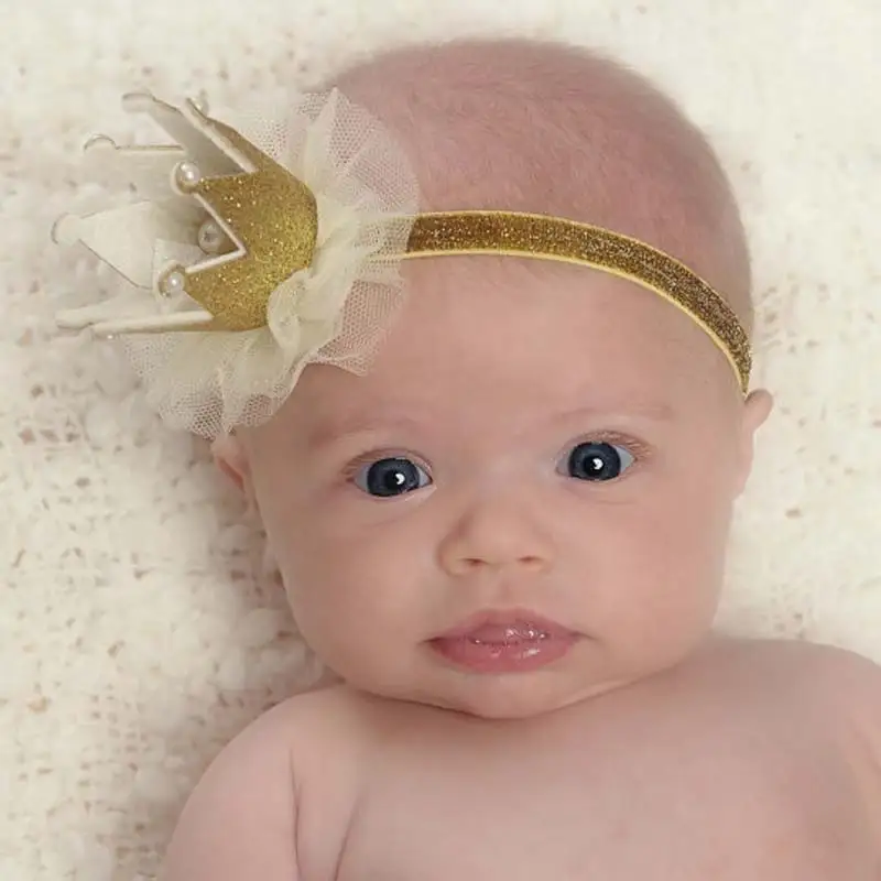 Повязки для волос девочек аксессуары головы детская Принцесса Королева Тиара