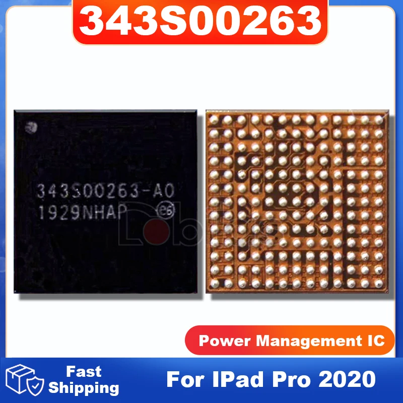 

1Pcs/Lot 343S00263 Original For IPad Pro 2020 11inch 2Gen Power IC PM 343S00263-A0 Power Supply Chip Integrated Circuits Chipset