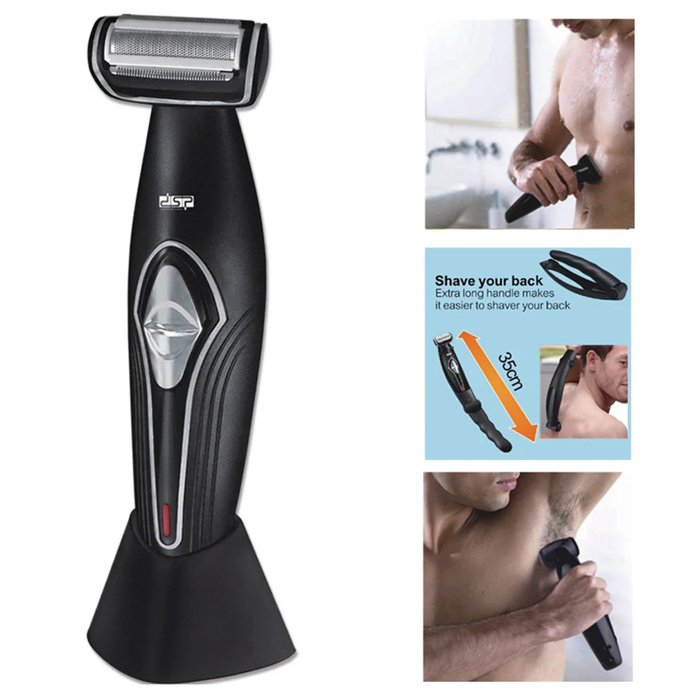 

body&back shaving machine male electric shaver hair bodygroom facial foil electric razor beard trimmer head trimer shave for men