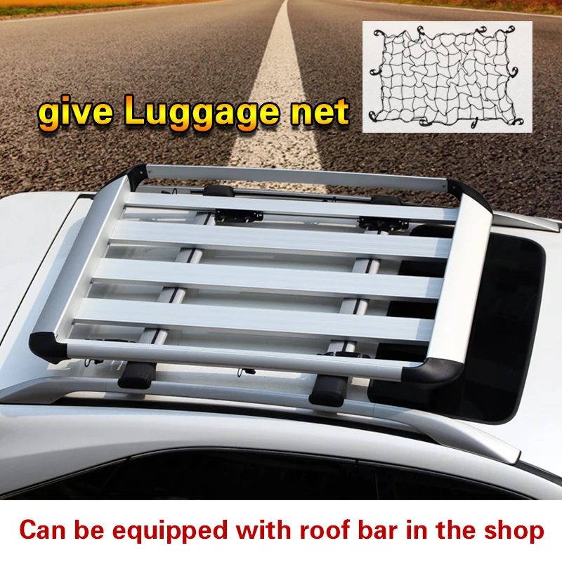 Багажная рама из алюминия для седанов хэтчбеков внедорожников Highlander CRV Murano Santafe