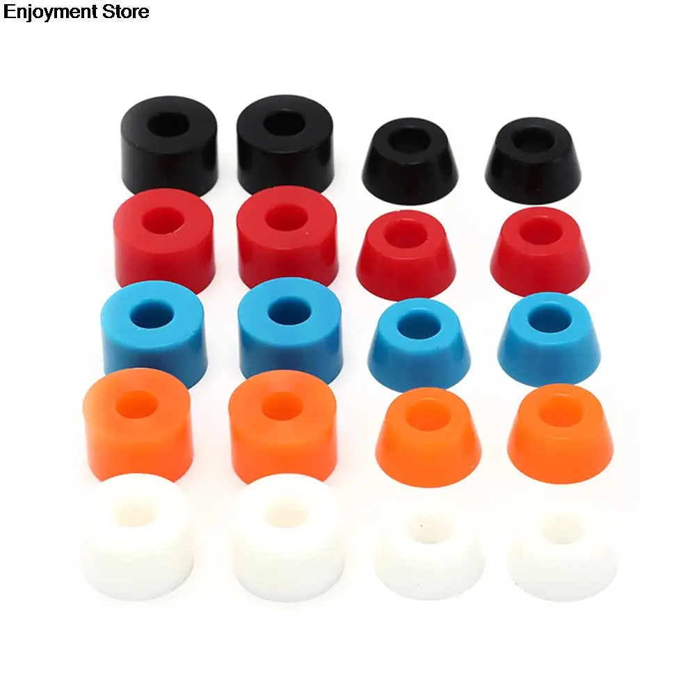 4pcs Skateboard Bushings(Two Cylinder-Shaped,two Cone-Shaped)
