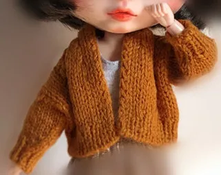 1/6 кукла платье шапка Blyth свитер blyth перчатки(Fit Blyth, ICY, 1/6 кукла - Цвет: only sweater 1