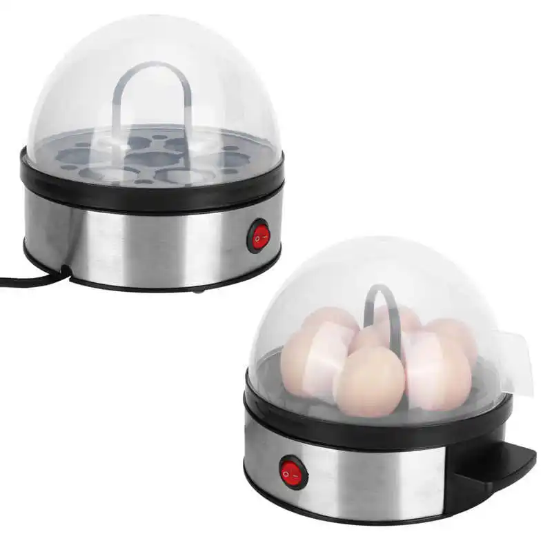 mini egg boiler electric egg steamer stainless steel egg cooking machine kitchen utensils egg cooker tool kitchen appliances eu free global shipping