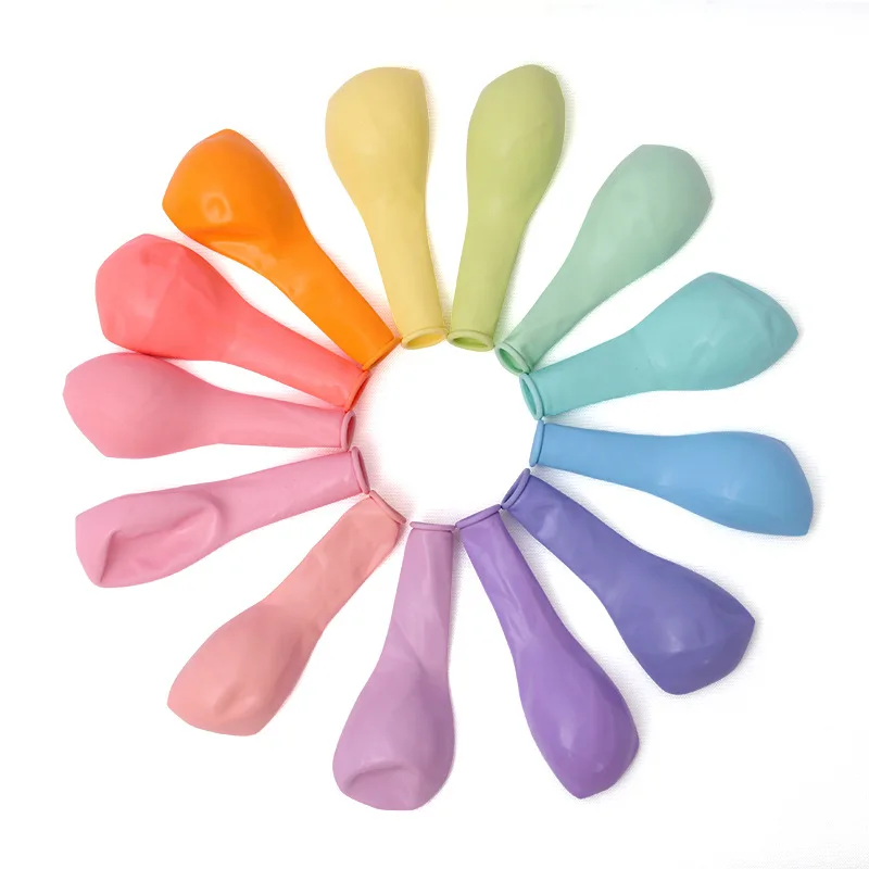 

20pcs 10 Inch 2.2g Single Layer Macarone Latex Balloon Thick Candy Birthday Wedding Decoration Balloon Wholesale 015