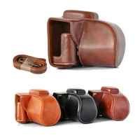 high quality pu leather case camera complete bag fuji film x t100 x t200 xs10 fuji x t100 x t200 xs10