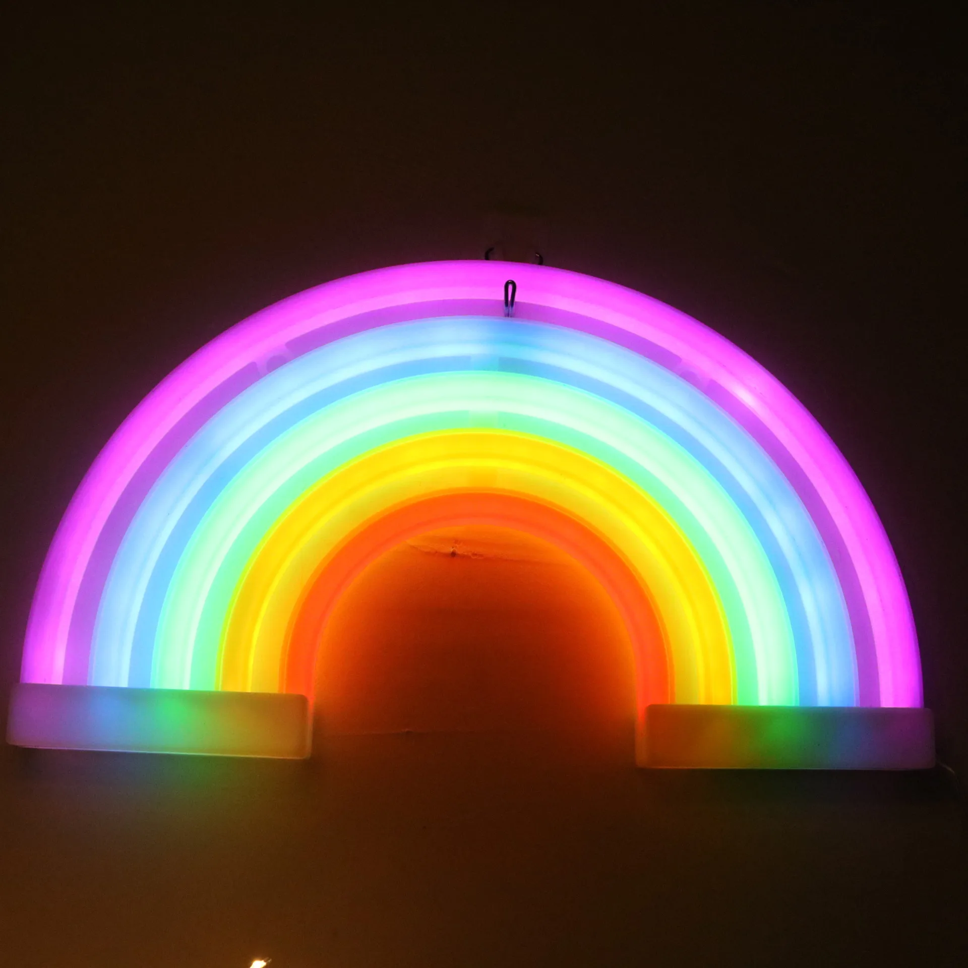 Настенная Радужная неоновая светодиодная моделирующая настенная лампа Ins