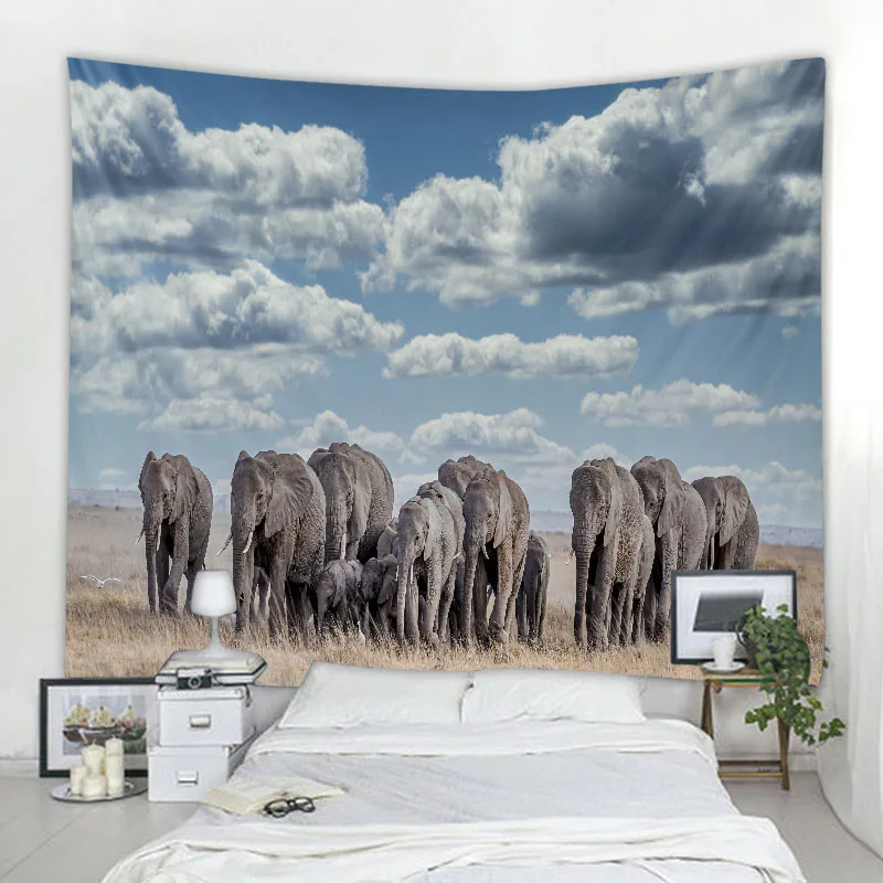 Рисунок 3 - Гобелен с принтом животных