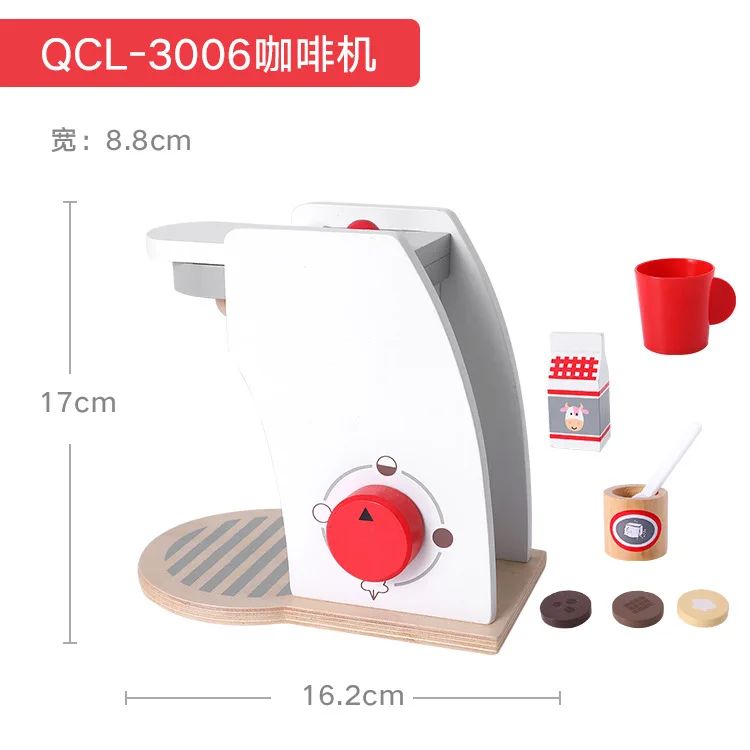 Детские деревянные ролевые игровые наборы Имитационные тостеры хлебопечка