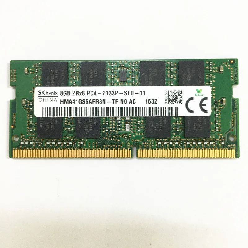 Оперативная память SKhynix DDR4 б/у 8 ГБ 2133 2RX8 PC4-2133P-SE0 | Компьютеры и офис