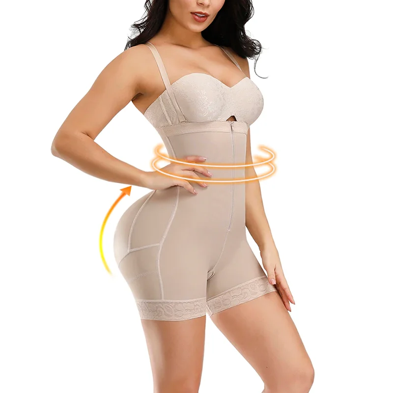 

Womens Waist Trainer Shapewear Hi-Waist Butt Lifter Tummy Control Panties Thigh Slimmer Body Shaper