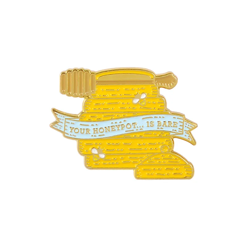 Брошь на рюкзак с эмалированным Изображением Животных бабочки пчелы птицы совы |