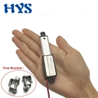 Микро-линейный привод постоянного тока 60N, 30N, 12 В, 15 ммсекция, ход 30 мм, 50 мм, телескопический стержень, электрический привод 12 В, линейный актуатор с бесплатным кронштейном