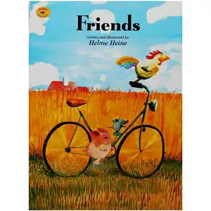 Книга с картинками на английском языке Friends By Helme Heine