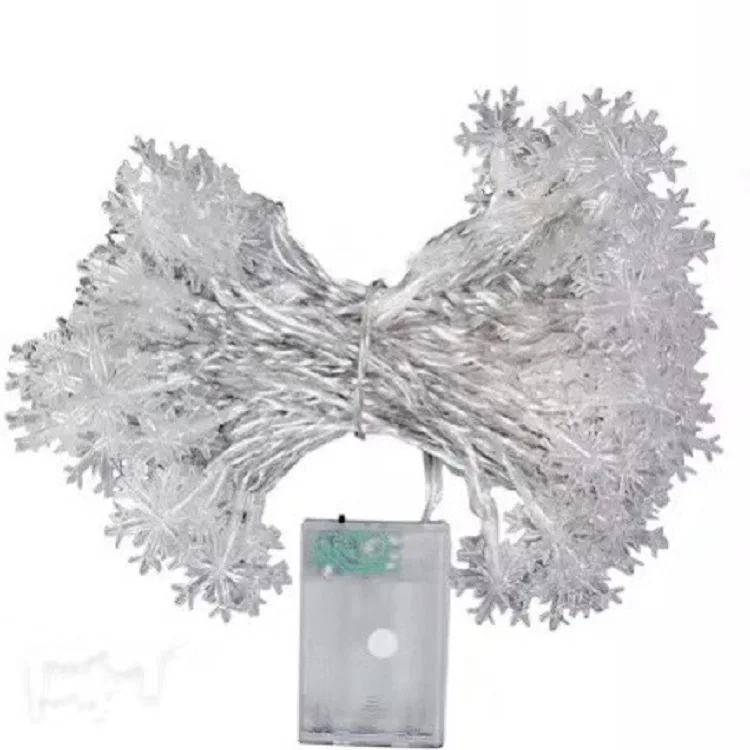 Снежинка дерево светодиодный Сказочный свет Рождество световая завеса