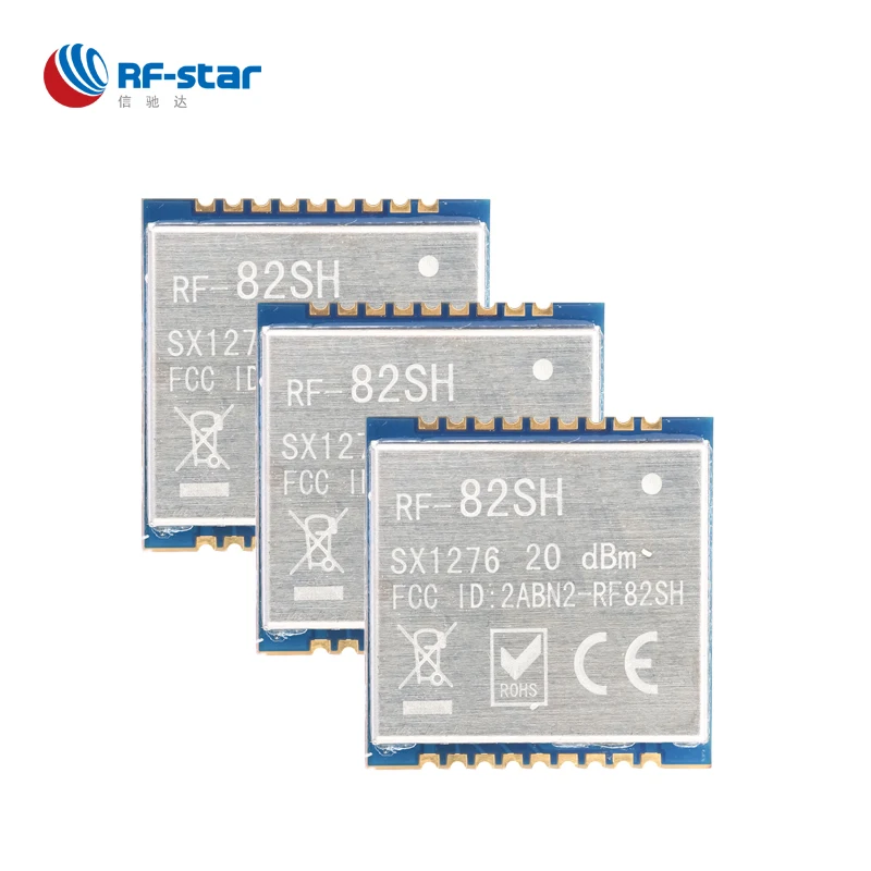 Модуль Lora SX1276 868 МГц большой радиус действия с низким энергопотреблением SPI RF-82SH -