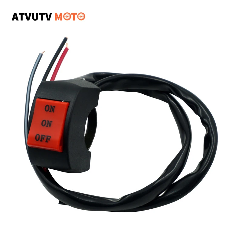 

1 Piece 22mm Motorcycle Switches Connector Handlebar Switch ON/OFF Buttons Connector Push Switch For Motorbike Motorcycle