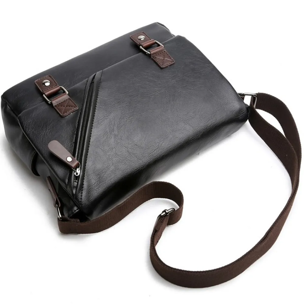 Shoulder Messenger Laptop Bag Schoolbag Satchel Top pu Simple Fashion Handbag Teenager Leisure waterproof Crossbody School bags