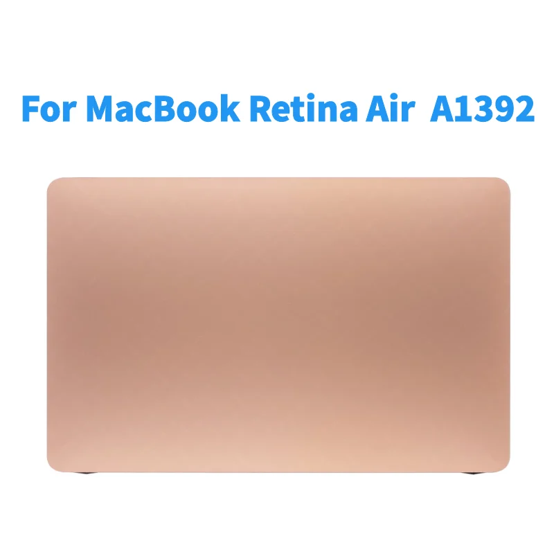Online Baru Akhir 2018 2019 Tahun A1932 Panel Layar Display LCD Emas Mawar Untuk Macbook Air Retina 13.3