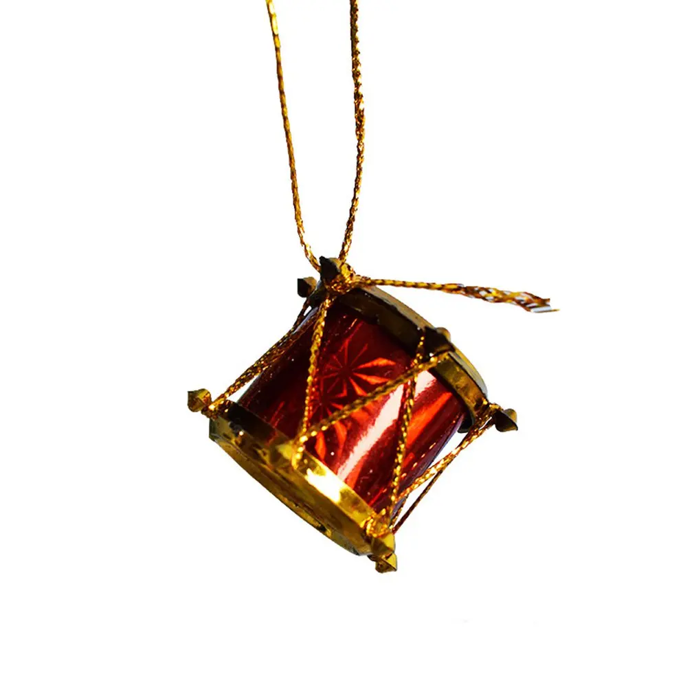 12 шт. новогодние барабанные шарики для украшения ёлки | Дом и сад