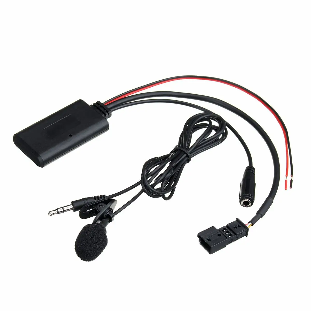 Bluetooth Aux приемник Кабельный адаптер для BMW E46 E39 E53 X5 2002-2006 с микрофоном 16:9 большой