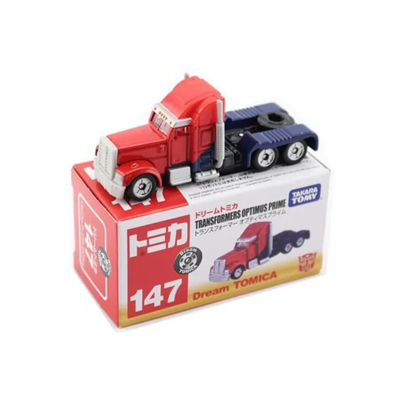 Оригинальная модель автомобиля из сплава TOMY, модель Пикачу Оптимус Прайм, Супер Марио, Бэтмен, Темный рыцарь, Бэтмобиль, рождественский подарок, игрушка